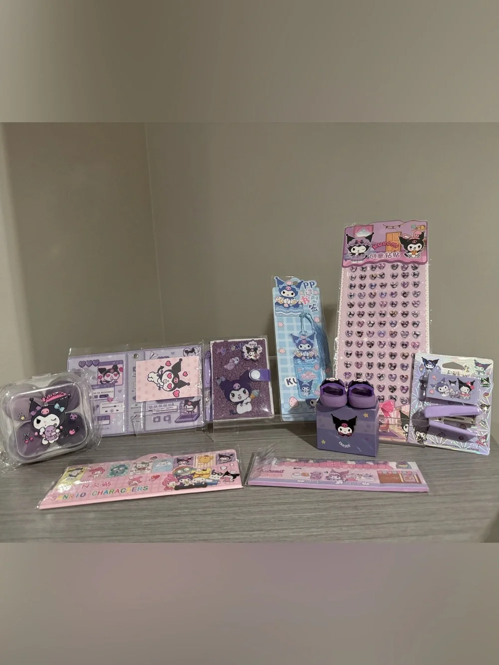Sanrio Kuromi 9 Piece Bundle